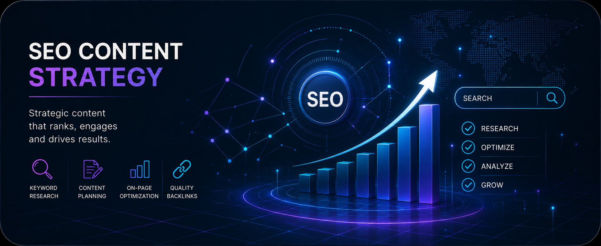 SEO Content Strategy card cover